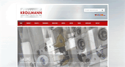 Desktop Screenshot of krollmann.de
